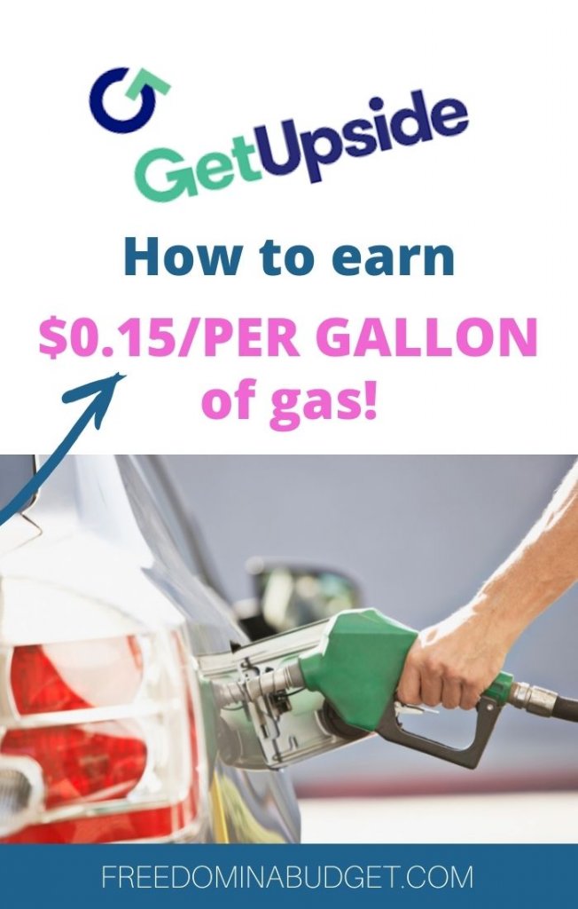 Use GetUpside App To Earn 20 CENTS CashBack per Gallon on Gas